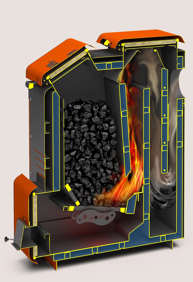 Угольный котел Куппер МЕГА-20 - Теплодар