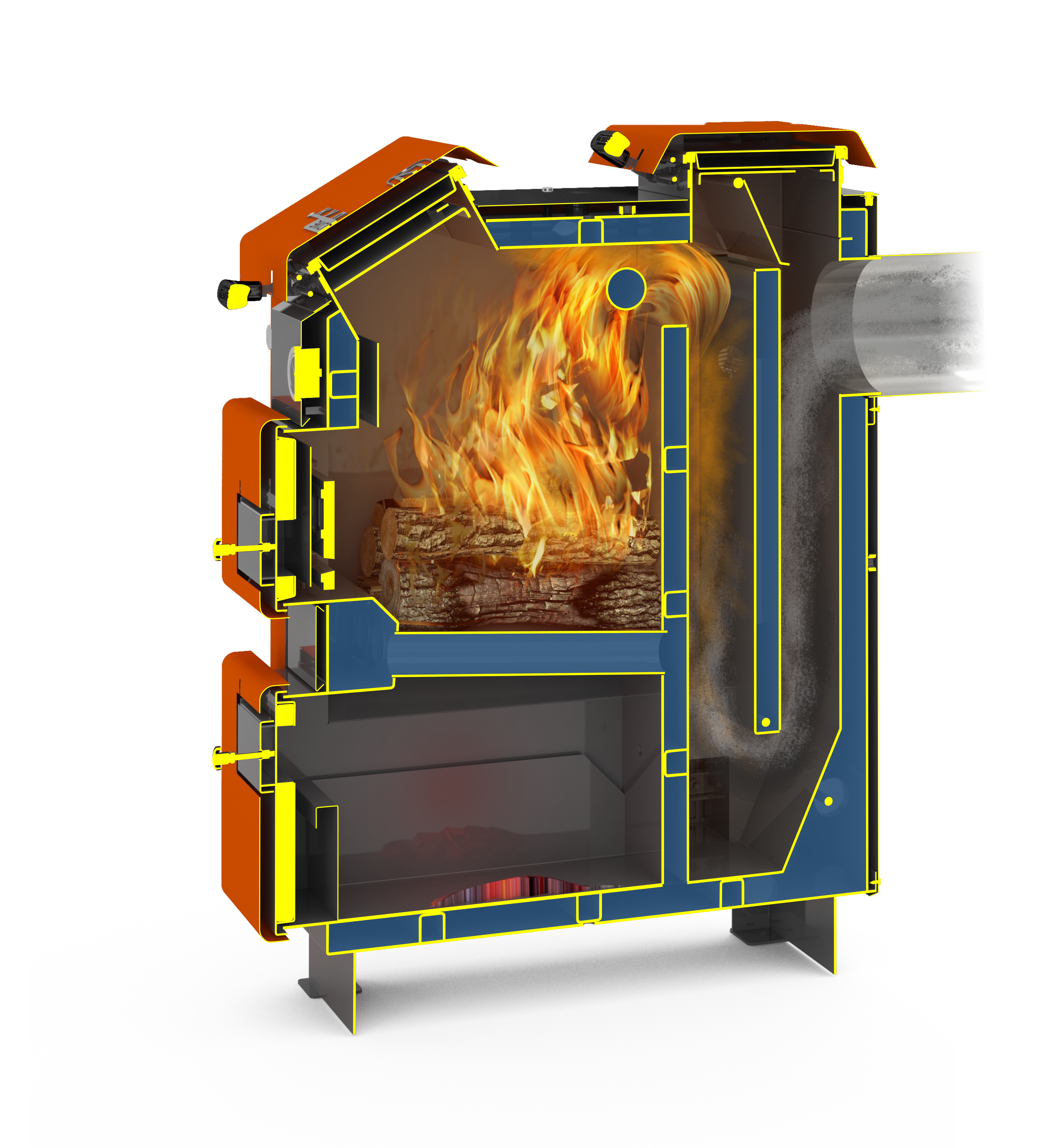 Отопительный котел Куппер ЭКСПЕРТ-15 (2.0) - Теплодар