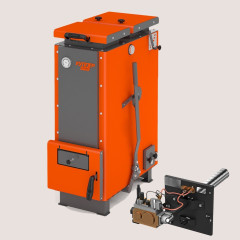 Отопительный котел Куппер КАРБО-12 (2.0) + Газовая горелка АГГ-26 К - Теплодар